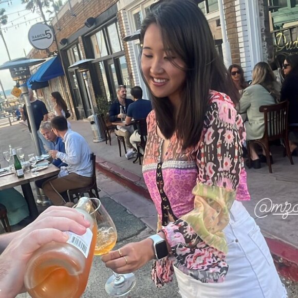 Free People Walk That Way Print Top - Large - Picture 3 of 4